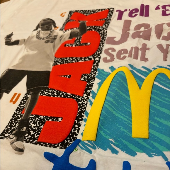 Cactus Jack X Mcdonald’s T Shirt Travis scott - Picture 2 of 9